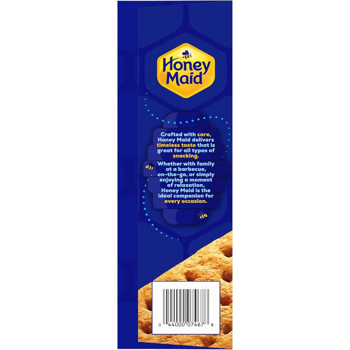 HONEY MAID Graham Crackers – Family Snack Drawer Pack, Sweet Honey Crunch for Children