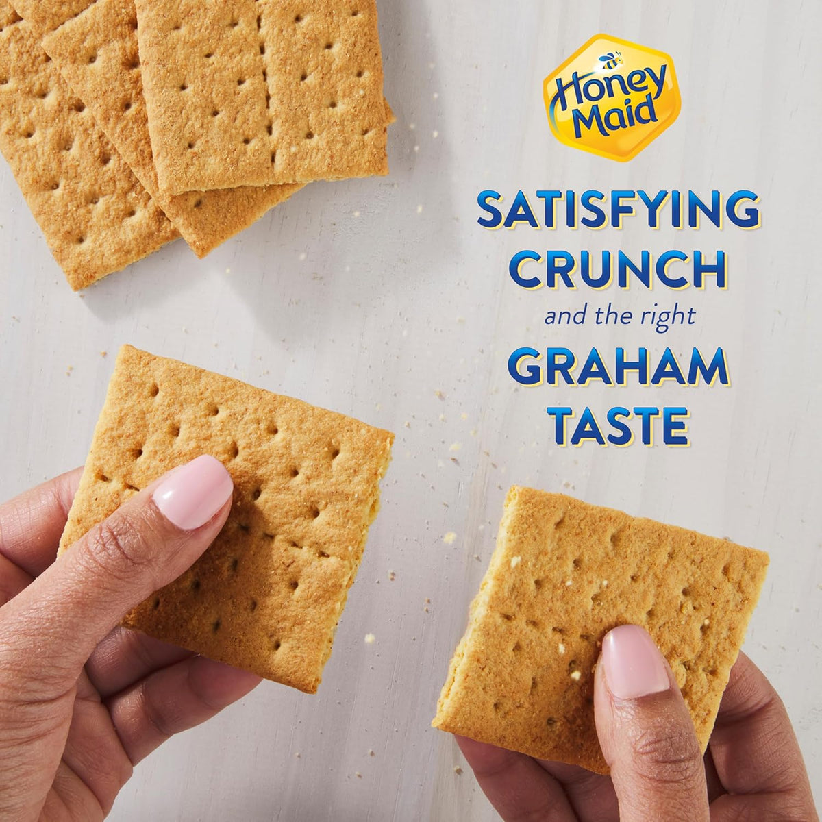 HONEY MAID Graham Crackers – Family Snack Drawer Pack, Sweet Honey Crunch for Children