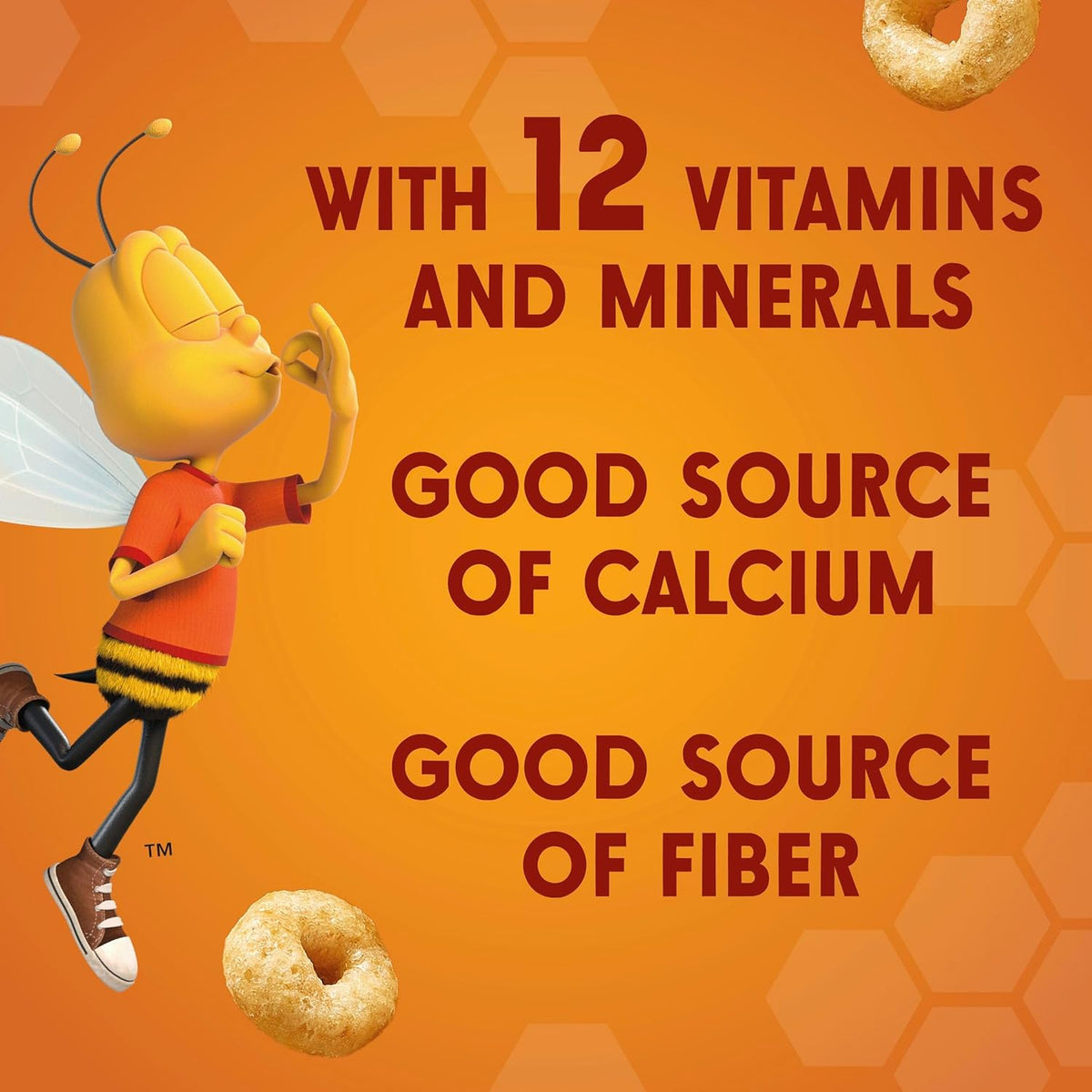 Honey Nut Cheerios, Heart Healthy Gluten Free Cereal with .75g Soluble Fiber, Whole Grain Oats for Cholesterol Support, 27.2 oz