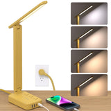 Addtam Compact Desk Lamp in Pink, Yellow, Blue or Cream – Ready-to-Gift Dorm Essential for College Students