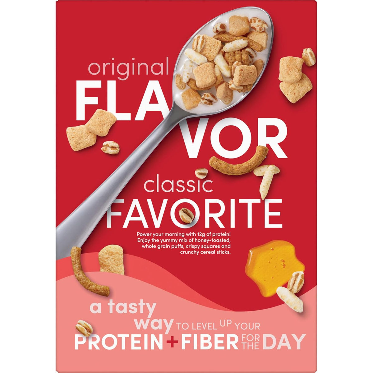 Kashi GO Protein Cereal – 12g Plant Protein Breakfast Bowl for Focused Work-from-Home Mornings