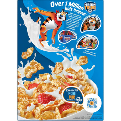 Kellogg's Frosted Flakes Giant Box Cereal, Family-Sized Kids' Breakfast Staple with Eight Added Vitamins and Minerals