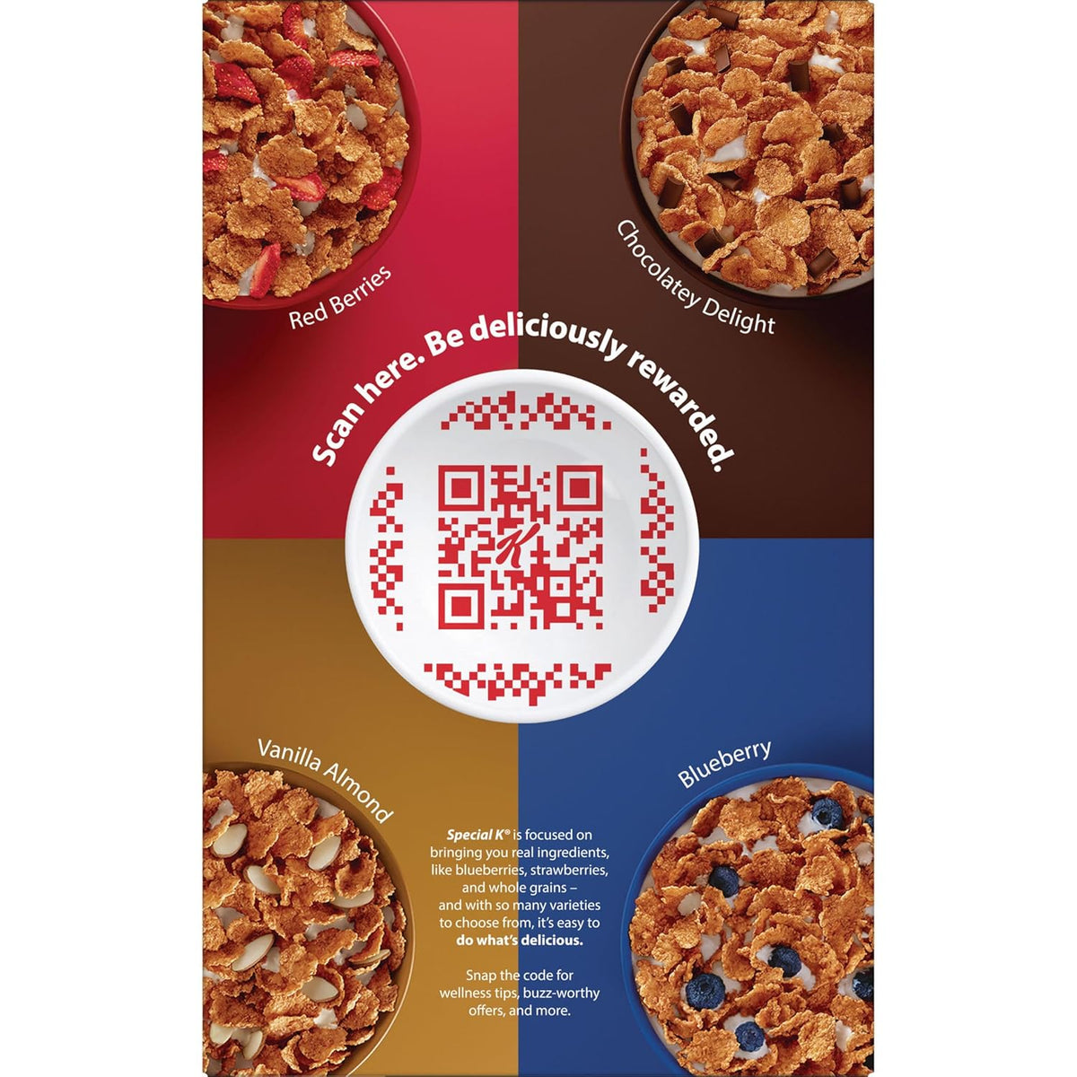 Kellogg's Special K Fiber Cereal – Balanced Morning Ritual for Calorie-Conscious Lifestyles, Ready-to-Eat with Added Vitamins and Minerals