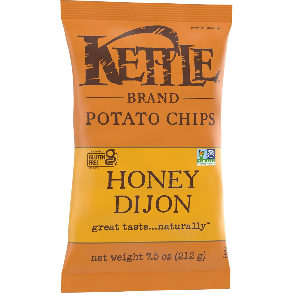 Kettle Brand Potato Chips Sea Salt Kettle Chips, 13 Oz – Better-for-You Snack for Movie Night Wind-Down