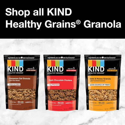 KIND Healthy Grains Granola – School Safe Chocolate Snack with Five Super Grains for Growing Kids on the Go