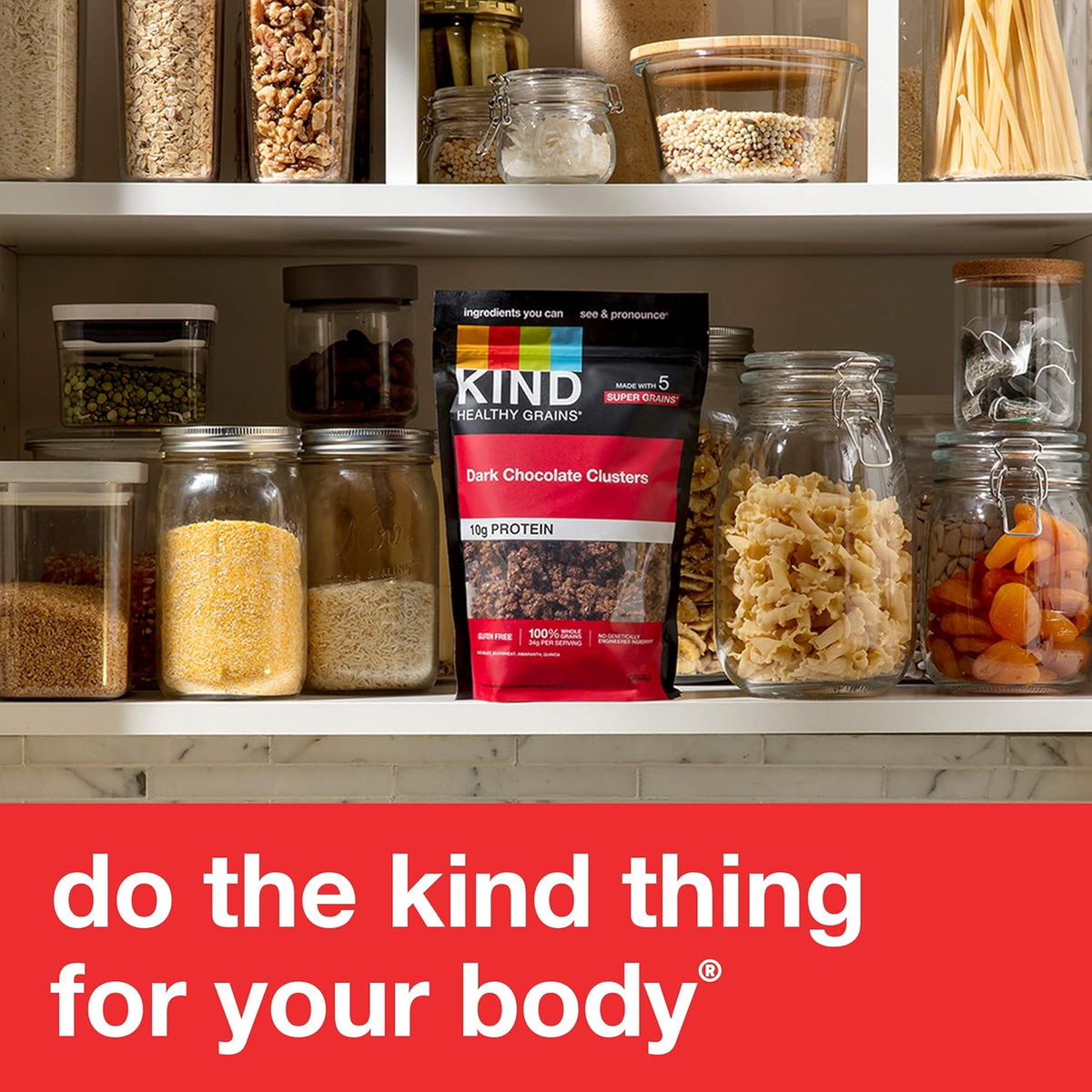 KIND Healthy Grains Granola – School Safe Chocolate Snack with Five Super Grains for Growing Kids on the Go
