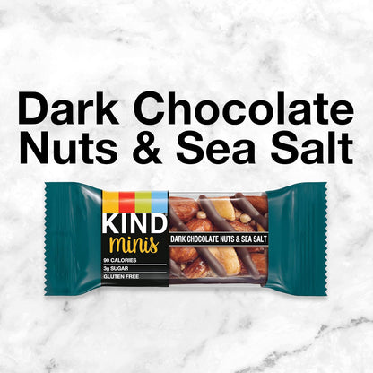 KIND Minis Low Sugar Almond Bars – Grab and Go Desk Snack for Afternoon Productivity Boost