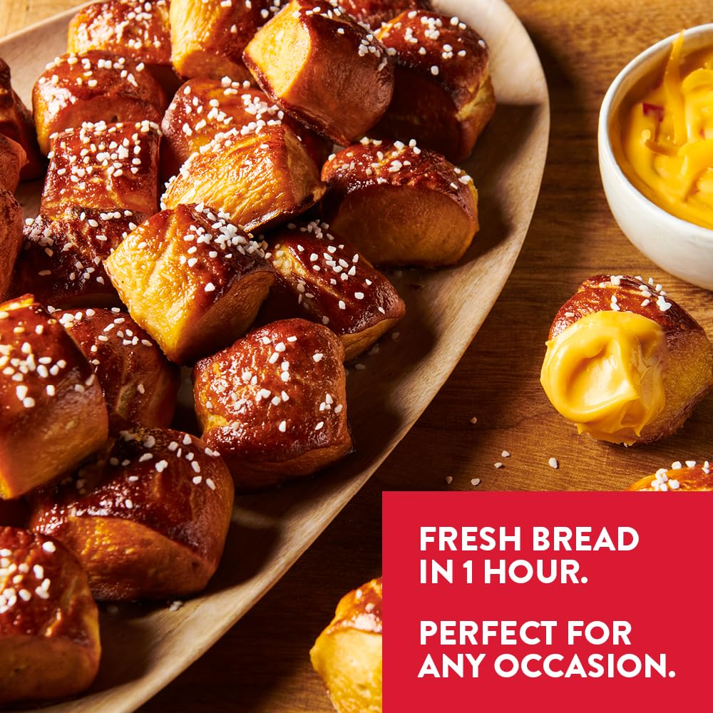 King Arthur Pretzel Bites Mix – Mess-Managed Family Baking Kit for Children Ages 5 and Up