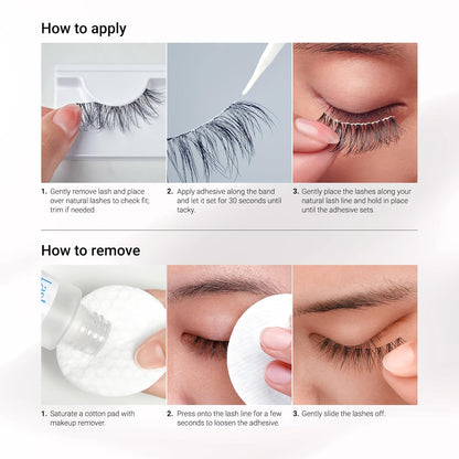 KISS Looks So Natural Lash Pack – 'Shy' Style 12mm Indulgent Gift-Ready Beauty for the Luxury Vanity