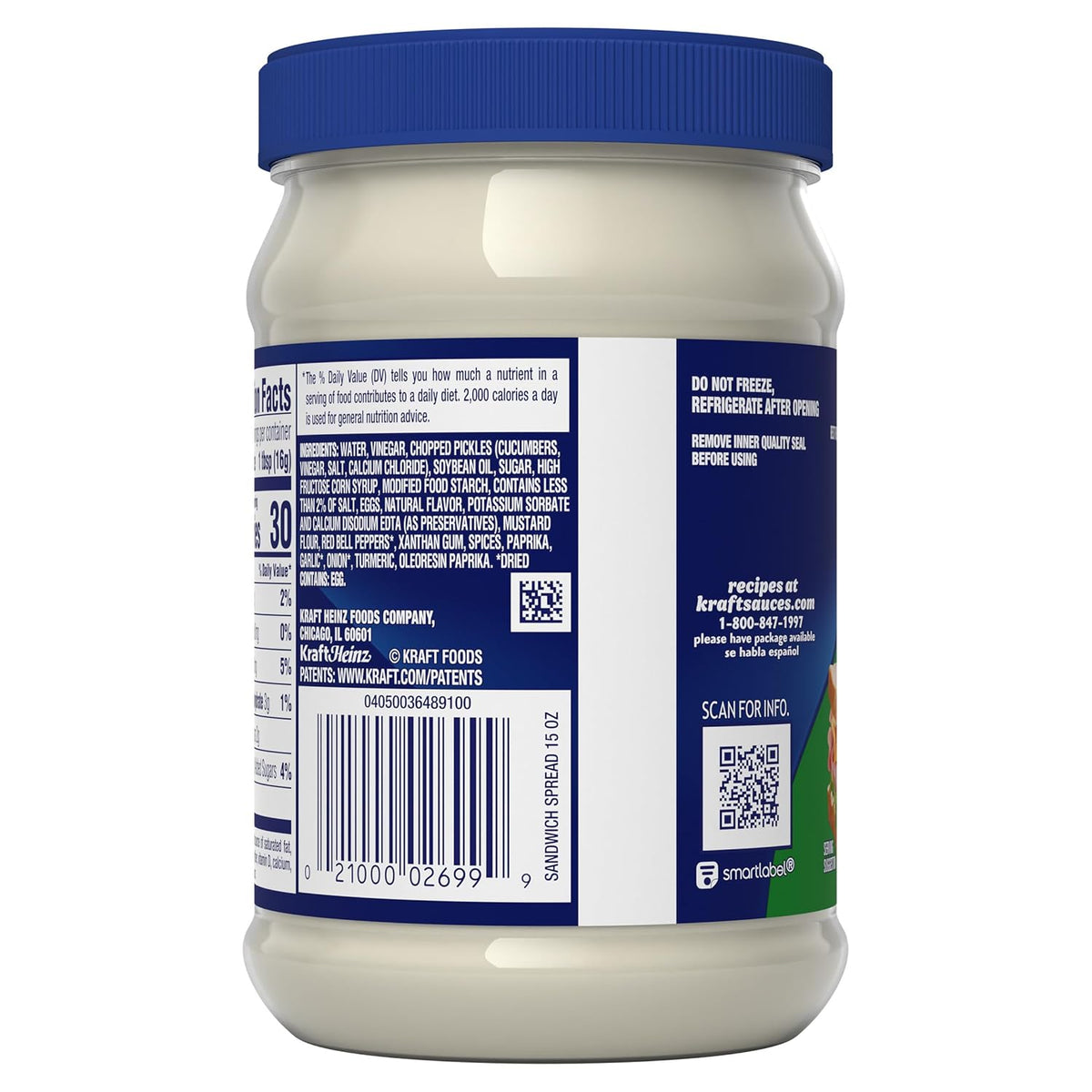 Kraft America's Favorite Sandwich Spread – Pre-Mixed Convenience for Home Office Lunch Breaks