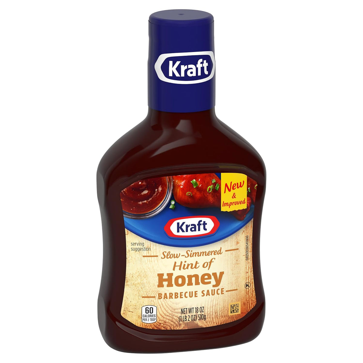 Kraft Slow-Simmered Honey Barbecue Sauce 18 oz – Pantry Staple Dipping Sauce for Kid-Friendly Meals