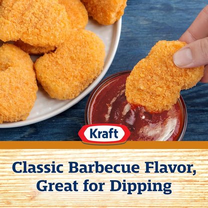 Kraft Slow-Simmered Honey Barbecue Sauce 18 oz – Pantry Staple Dipping Sauce for Kid-Friendly Meals