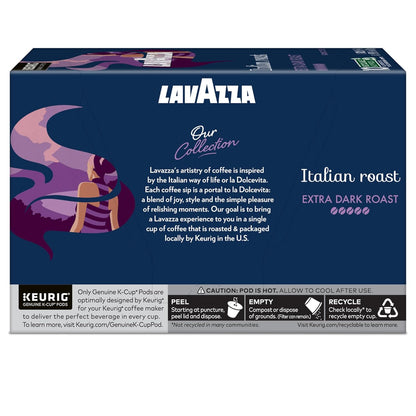 Lavazza Bulk Italian Coffee Pods – Elegant Housewarming Present for Coworkers and Friends, 120ct