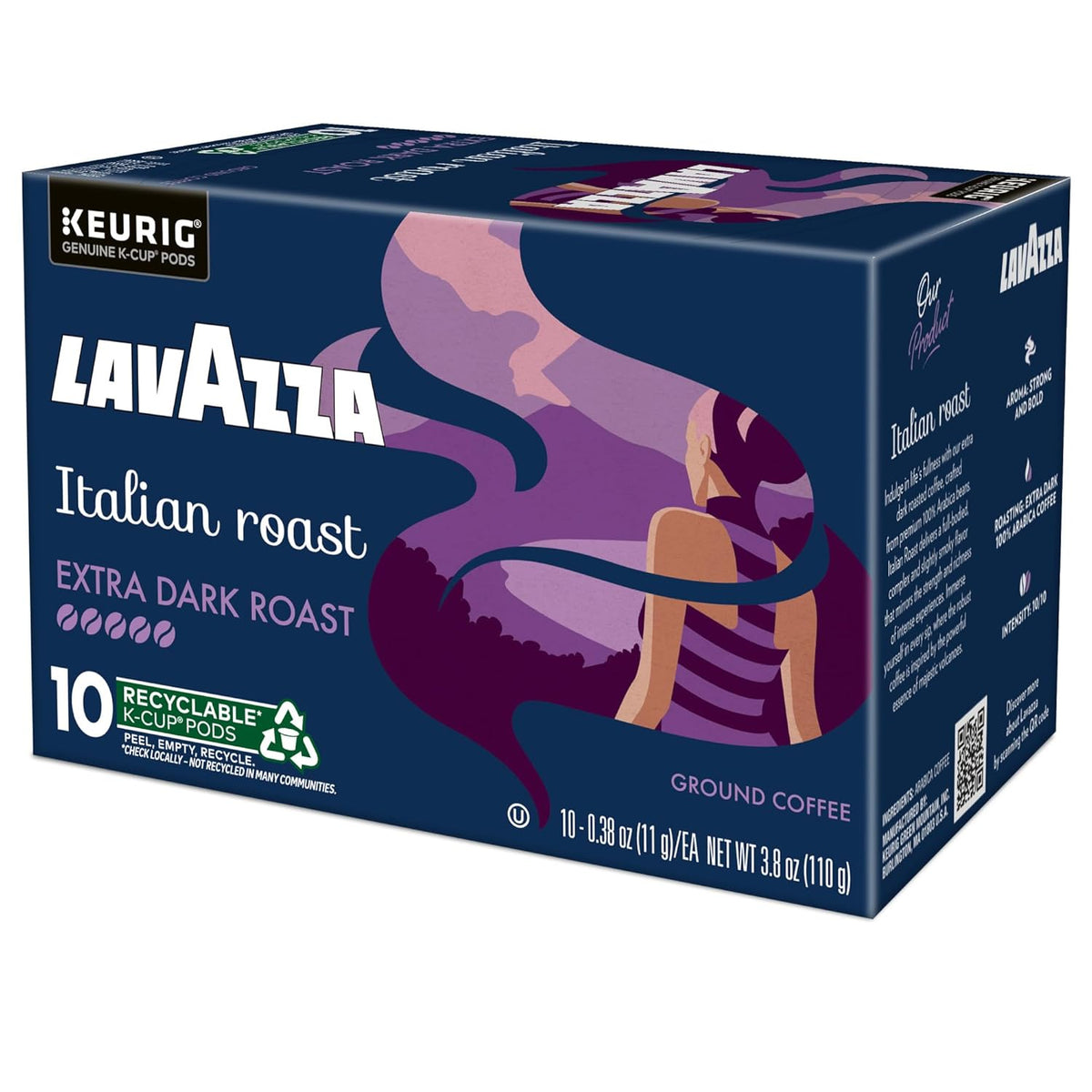 Lavazza Bulk Italian Coffee Pods – Elegant Housewarming Present for Coworkers and Friends, 120ct