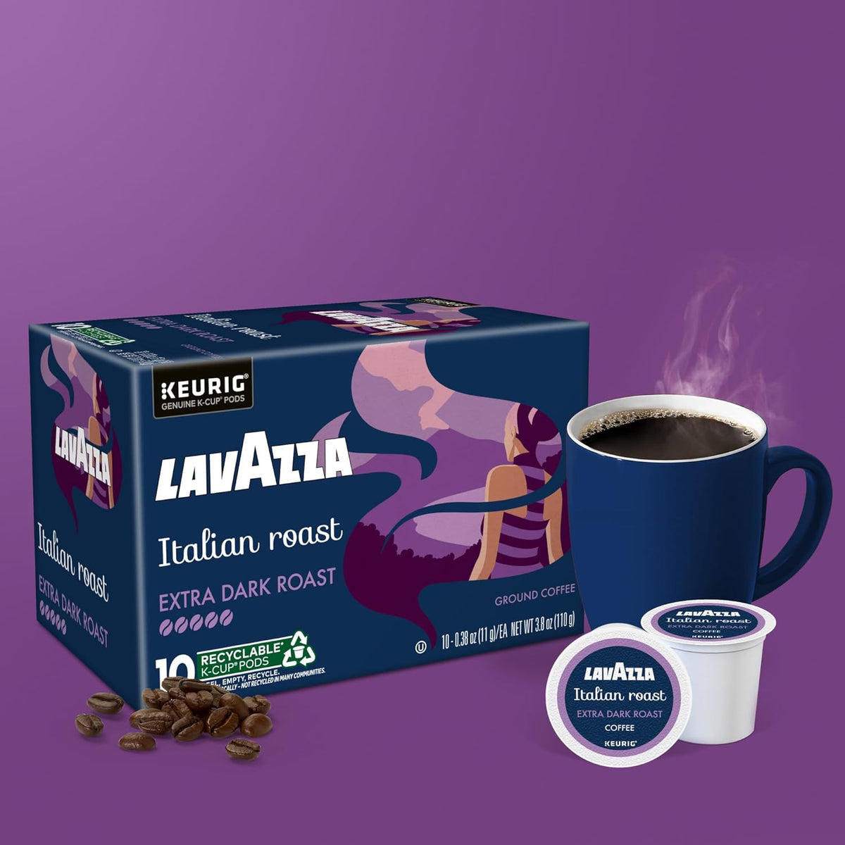 Lavazza Bulk Italian Coffee Pods – Elegant Housewarming Present for Coworkers and Friends, 120ct