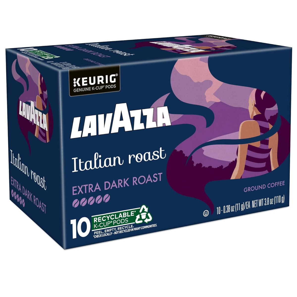 Lavazza Bulk Italian Coffee Pods – Elegant Housewarming Present for Coworkers and Friends, 120ct