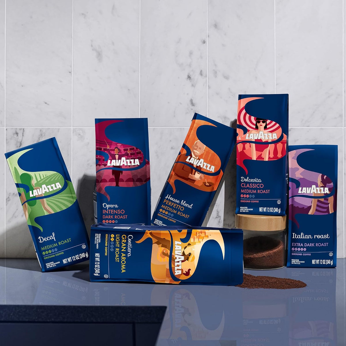 Lavazza Italian Decaf Coffee – Elegant Housewarming and Holiday Gift for Kosher-Friendly Households