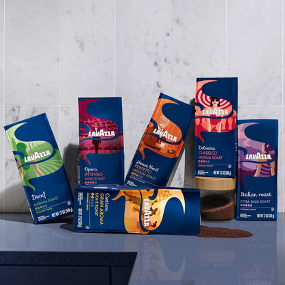 Lavazza Italian Decaf Coffee – Elegant Housewarming and Holiday Gift for Kosher-Friendly Households