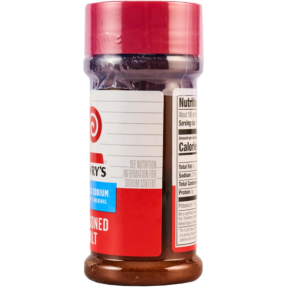Lawry's 25% Less Sodium Seasoned Salt – All-in-One Seasoning to Streamline Weeknight Cooking