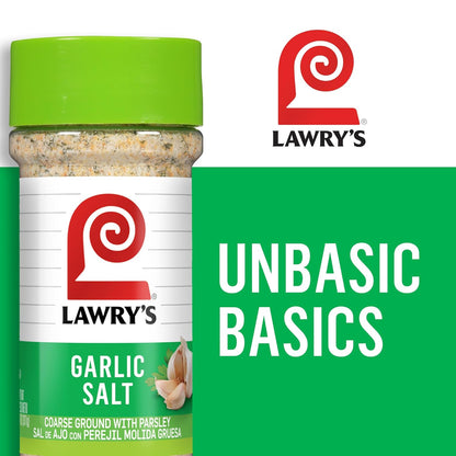 Lawry's Garlic Salt – Ready-to-Give Kitchen Gift Set Piece for Newlyweds, 11 oz