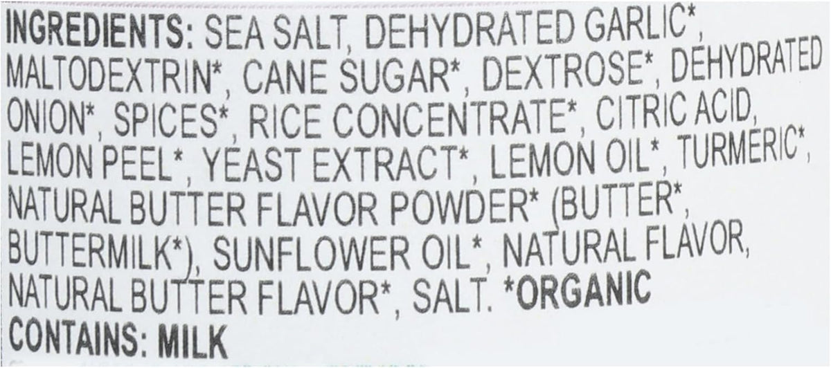 lemon butter garlic flavor profile suited to poultry, seafood, and vegetables