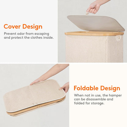 Lifewit Foldable Clothes Basket – Practical Birthday Gift for Mom Who Loves an Organized Home