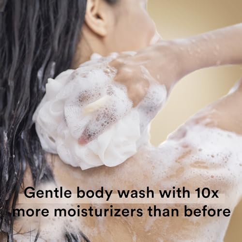 liquid body wash that produces a creamy, bubbly lather