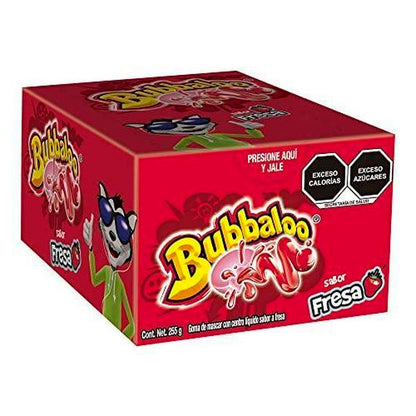 liquid-flavored center inside each gum piece