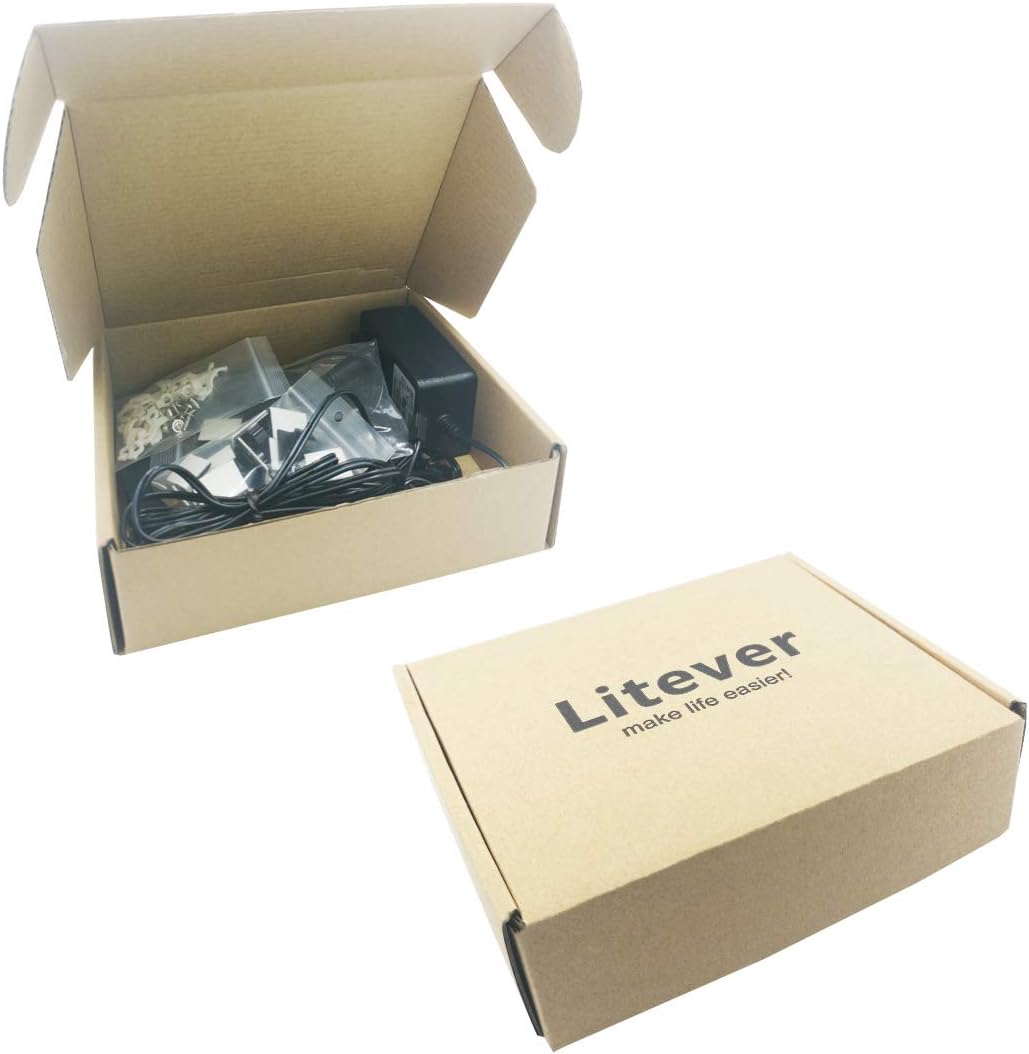 Litever Under Shelf Light Bar System – Barely-There Warm White Glow for Capsule Homes, Loft Closets and Edit Wardrobe Systems