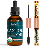Velona Castor Oil – Sophisticated Hair and Lash Treatment, Made in USA Cold Pressed Organic Castor Oil