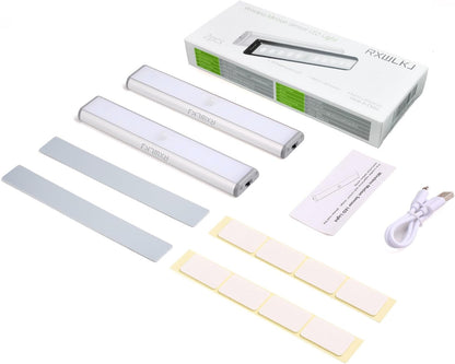 LucentGlow Magnetic LED Light – Designer Under Cabinet Task Lighting for Modern Home Interiors, Sensor Activated Ambient Glow