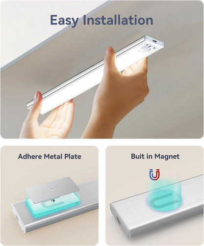 LuminTrail Motion Sensor Light – Safer Nighttime Stairway Lighting for Elderly and Kids