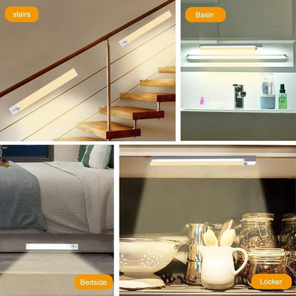 LuminWick Closet Light – Safe Cordless Illumination for Dark Pantries, Cabinets, and Stair Landings