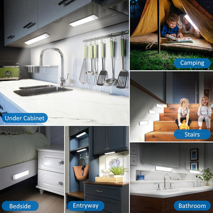 LUXCURA USB C Rechargeable Cabinet Light – Ready to Gift Lighting Upgrade for Parents and Retirees