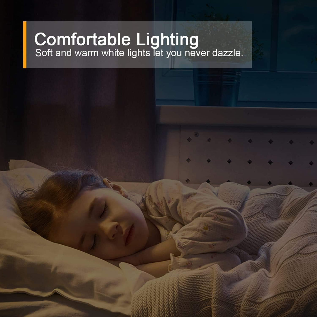 Lyridz Stick On Night Light 2 Pack, Affordable Valentine's Day Gift for Couples Setting Up Their First Shared Home