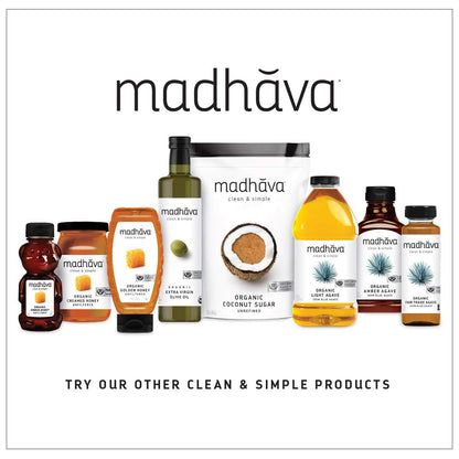 MADHAVA Organic Coconut Sugar – Gluten Free Vegan Sugar for Kid Friendly Dessert Prep
