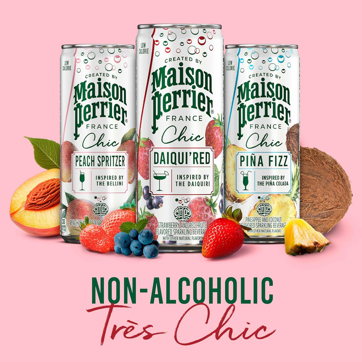 Maison Perrier Chic Mocktail Variety Pack – Stylish Housewarming Gift for the Design-Conscious Hostess