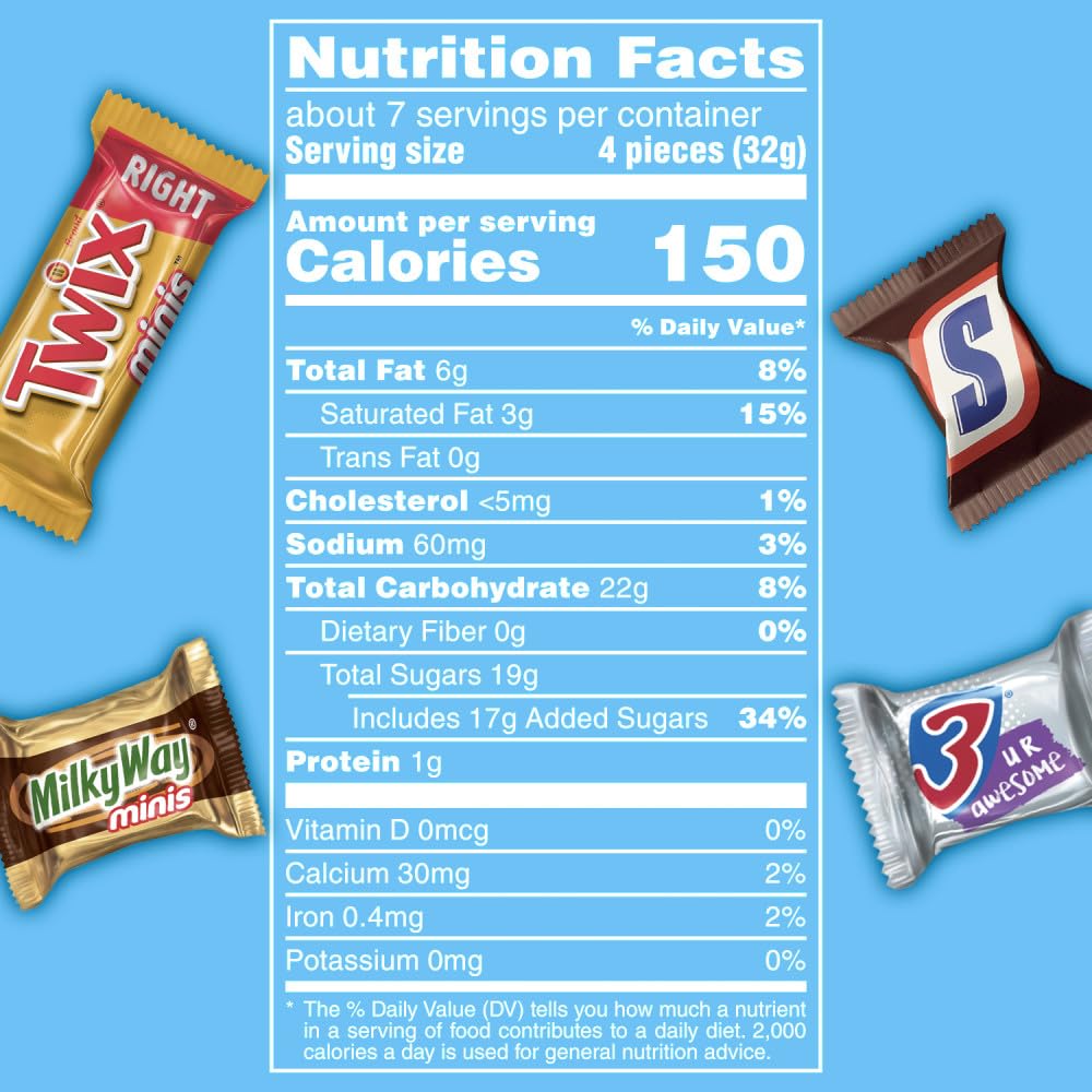 MARS Soccer Candy Bag – Family Movie Night and Children Soccer Tournament Snack, Bulk Mini Bars