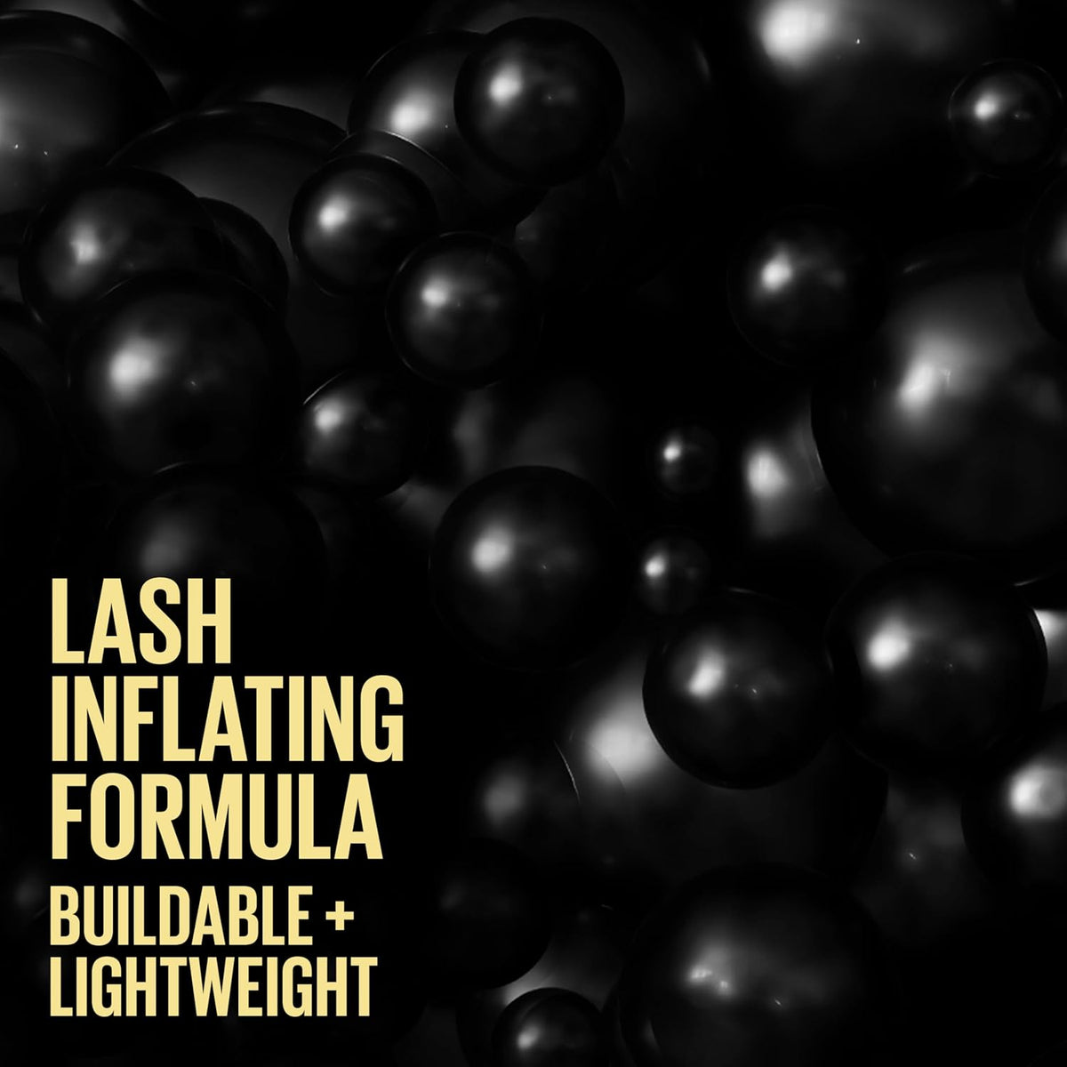 Maybelline The Colossal Bubble Mascara, Blackest Black – Calming Nightly Beauty Moment for Soft, Separated Lashes