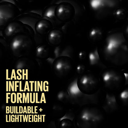 Maybelline The Colossal Bubble Mascara, Blackest Black – Calming Nightly Beauty Moment for Soft, Separated Lashes