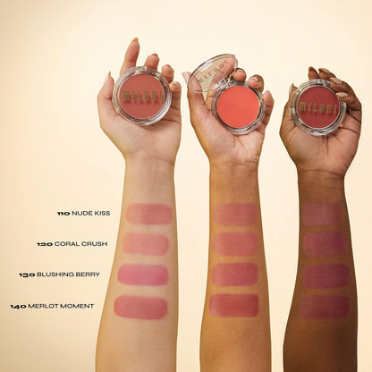 Milani Cheek Kiss Cream Blush – Valentine's Day Beauty Gift for Women Who Love Multi-Use Tints