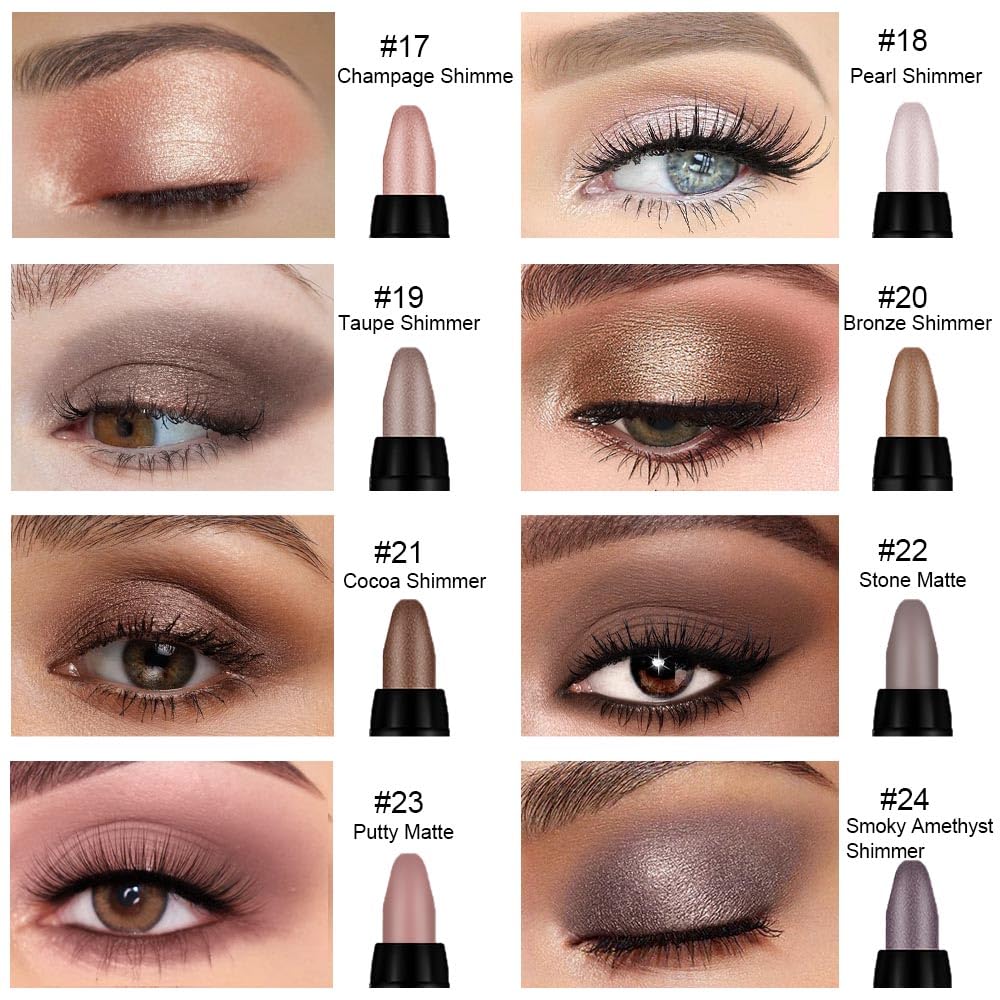 multi-use design functioning as eyeshadow, highlighter, and eyeliner