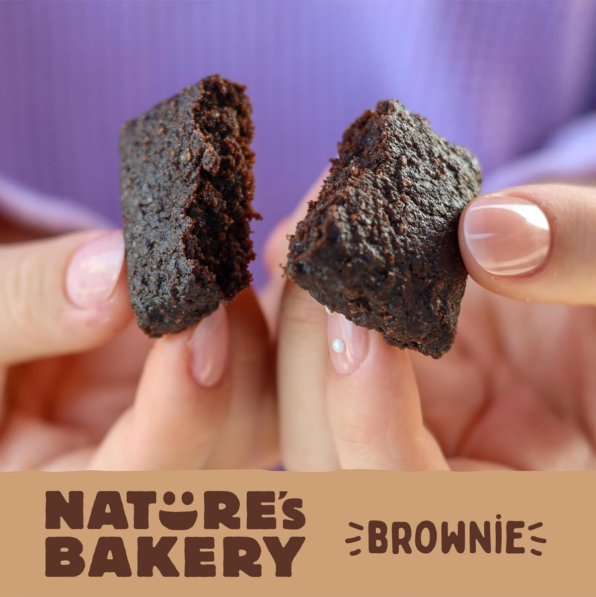 Nature's Bakery Double Chocolate Brownie Bars – Trusted School-Safe Snack for Allergy-Restricted Classrooms, Plant-Based