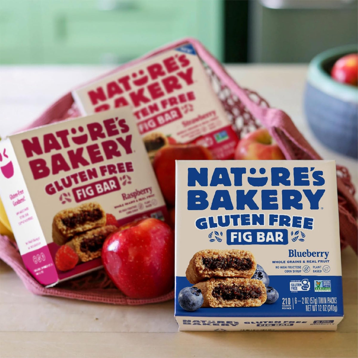 Nature's Bakery Gluten Free Fig Bars – Thoughtful Hostess Gift for Sensitive Friends