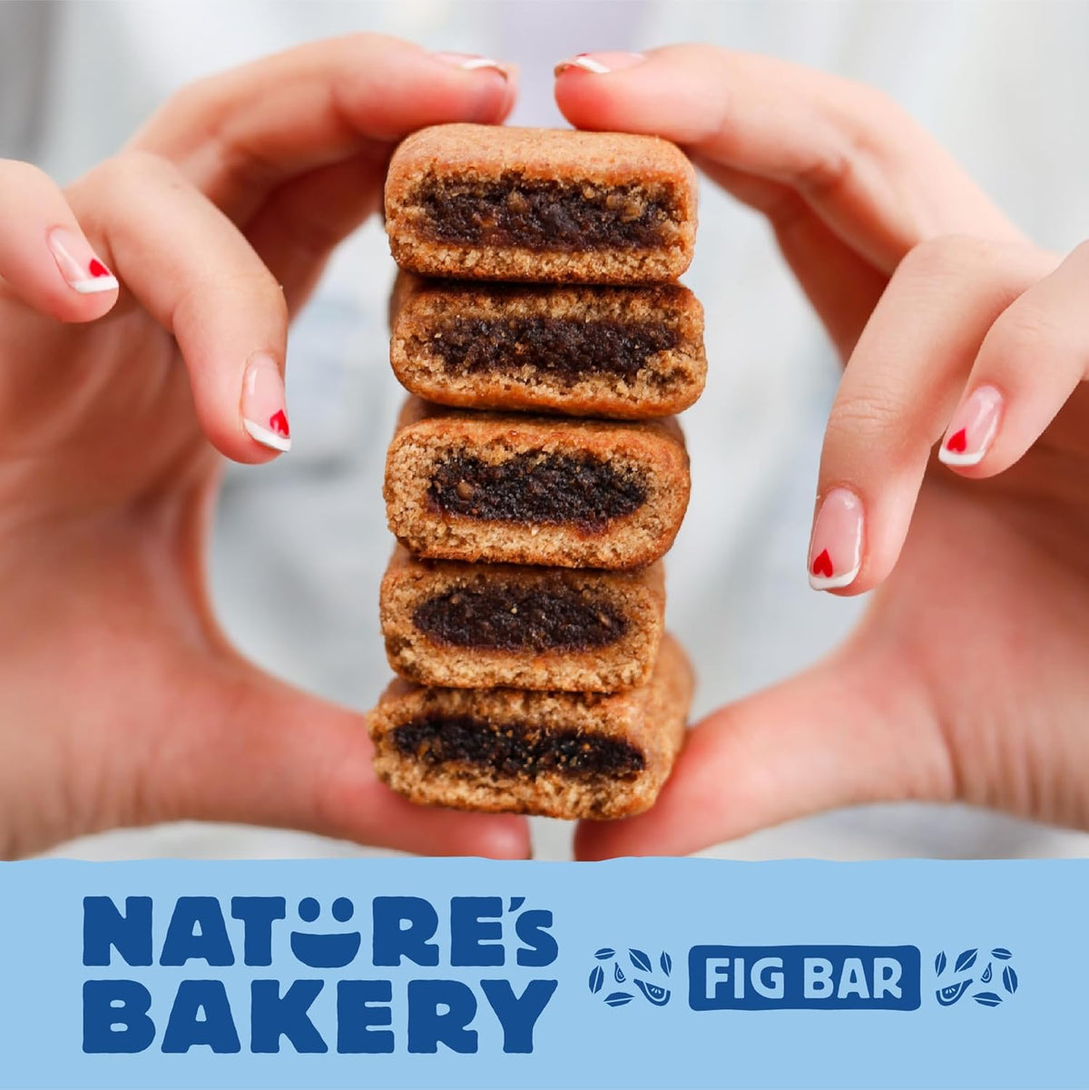 Nature's Bakery Whole Wheat Fig Bars – Healthy Gift Basket Snack for Teachers, Vegan Twin Pack Variety