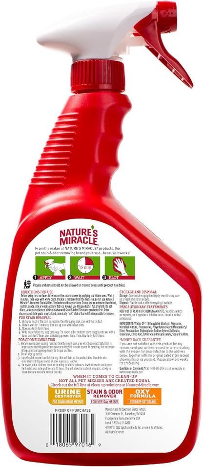 Nature's Miracle Advanced Enzymatic Pet Spray – Self-Care for Pet Parents Who Want a Cleaner, More Comfortable Home
