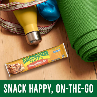 Nature Valley Protein Chewy Bars – Nutritious Lunchbox Treat Kids Love, No Artificial Colors Blueberry Nut 5 Pack