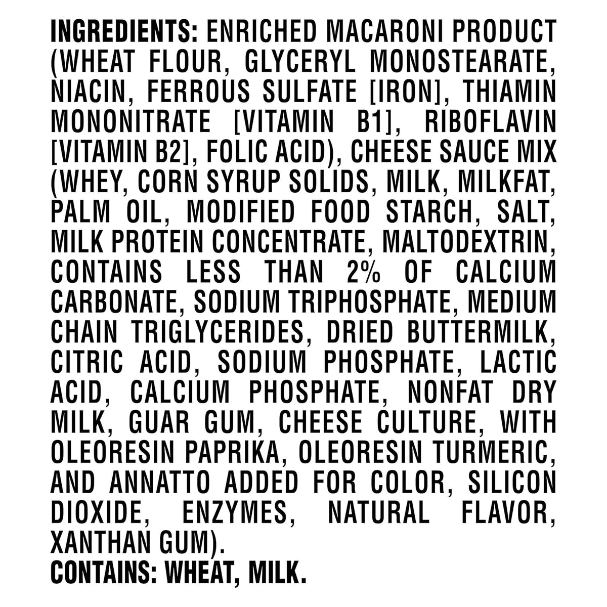 no artificial flavors, preservatives, or dyes