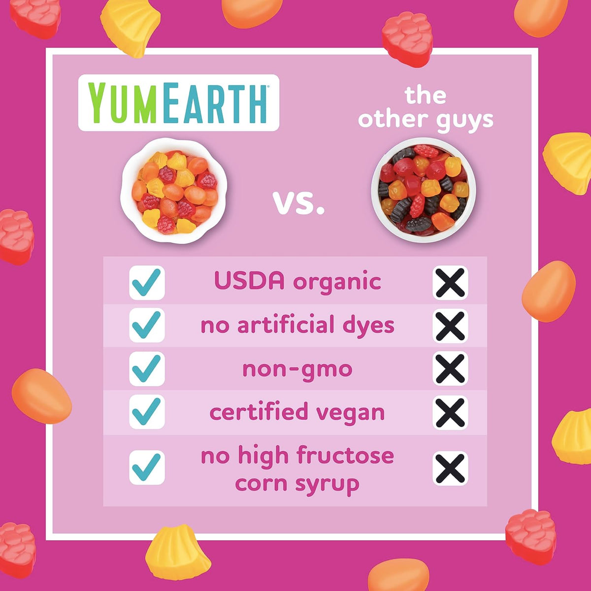 no high fructose corn syrup or artificial flavors