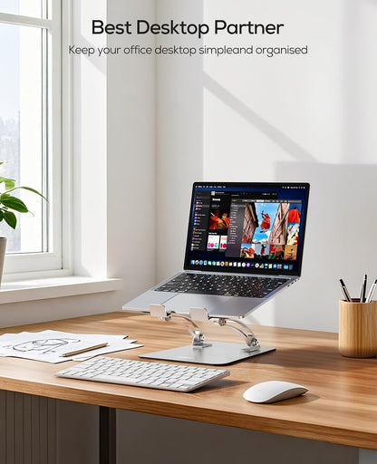 Nulaxy Foldable Computer Riser – Thoughtful Gift for Software Developers and Creative Professionals
